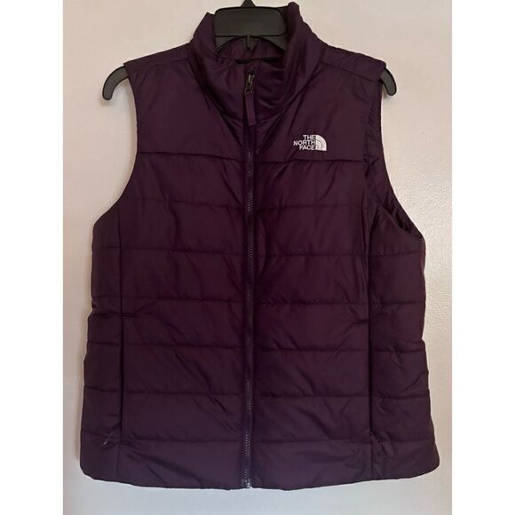 THE NORTH FACE Women's Flare Vest in Blackberry Wine Size L - Picture 9 of 10